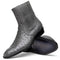 Marco Di Milano Giorgio Serpentine Gray Leather Luxury Shoe