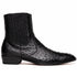 Marco Di Milano Giorgio Ostrich Quill Dress Boots Black