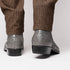 Marco Di Milano Giorgio Serpentine Gray Leather Luxury Shoe