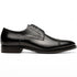 Zelli Giovanni Black Cap Toe Brogues with Textured Finish