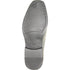 Bravo Mens Classic Plain Square Toe Shiny Patent Tuxedo Dress Shoe in Grey