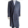 Glain Plaid - Windowpane - Double Breasted Mens Overcoat