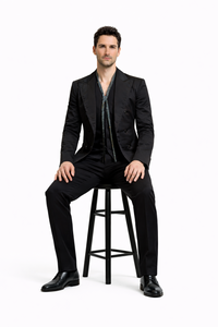 Good Omens S02 David Tennant Black Blazer
