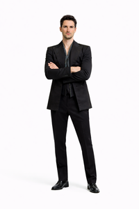Good Omens S02 David Tennant Black Blazer
