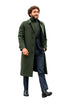 Men’s Olive Green Wool Overcoat Outfit – Winter Business Casual Style