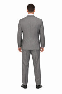 Modern Fit Tiglio Wool Double-Breasted Suit – Premium Tailored Formal Suit
