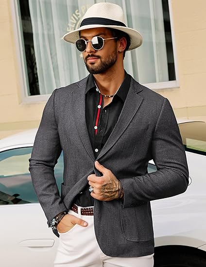 Cheap Blazers For Men - Inexpensive Blazer - Mens Discount Blazer Suit in 20 Colors On Sale
