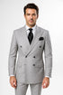Classic Fit in Grey Color by Rossiman