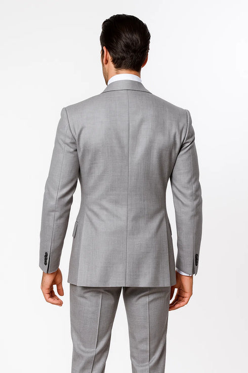 Classic Fit in Grey Color by Rossiman