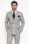 Classic Fit in Grey Color by Rossiman