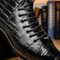 Marco Di Milano Hermond Black Leather Luxury Loafer