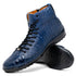 Marco Di Milano Hermond Navy Alligator Boots