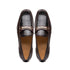 Marco Di Milano Brown Hugo Lizard & Calfskin Bit Loafers