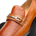 Marco Di Milano Honey Hugo Lizard & Calfskin Bit Loafers