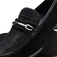 Marco Di Milano Hugo Black Leather Oxford