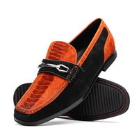 Marco Di Milano Hugo Belt Orange / Black