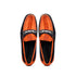Marco Di Milano Hugo Orange Navy Leather Dress Shoe