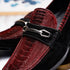 Marco Di Milano Hugo - Wine & Black Leather Oxford