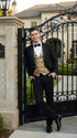 Men’s Black Award Ceremony Blazer Vintage Formal Tuxedo Jacket