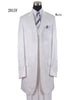 Tone On Tone - Shiny Fabric White Suit