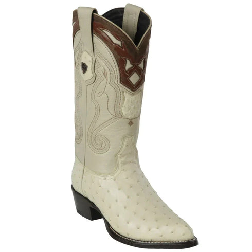 Wild West Botas de Avestruz Horma Puntal