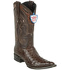 Wild West Botas de Avestruz Horma 3X Aladino