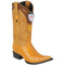 Wild West Botas de Avestruz Horma 3X Aladino