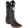 Wild West Botas de Avestruz Horma Rodeo