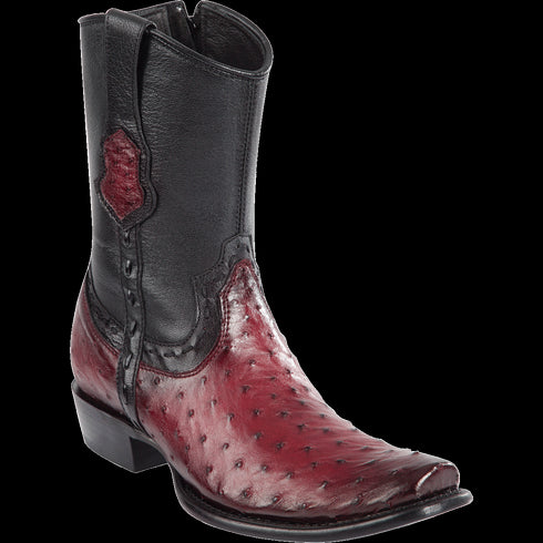 Wild West Botas de Avestruz Horma Dubai