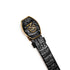 Marco Di Milano Iowa Black Leather Belted Loafer