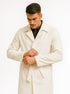Ivory Alberto Belted Wool Topcoat – Stylish Men’s Winter Overcoat