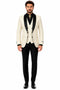 Ivory Tuxedo - Cream Wedding Suit - Off White Groom Suit