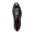 Marco Di Milano John Black Shoes Exotic Caiman Crocodile / Woven Leather Dress Oxfords