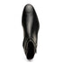 Zelli Jodphur Black Italian Calfskin Double Buckle Strap Boot