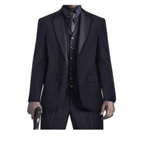 Mens John Wick Black Suit Jacket + Pants Shirt and Tie Package