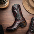 Marco Di Milano Kansas Black Cherry Leather Oxford