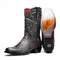 Marco Di Milano Kansas Lisba Round Toe Cowboy Boots