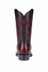 King Exotic Men's Ostrich Leg Faded Burgundy Cowboy Boots - H79 Dubai Toe