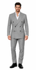 Kingsman Harry Light Grey Double Breasted Suit
