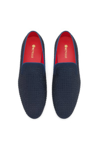 Carrucci Suede Studs Formal Dress Shoes