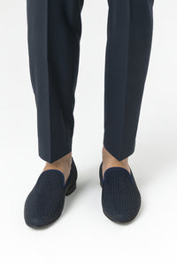Carrucci Suede Studs Formal Dress Shoes