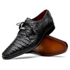 Marco Di Milano Lacio Black Leather Oxford Dress Shoe