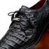 Marco Di Milano Lacio Black Caiman Crocodile Derby