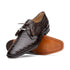 Marco Di Milano Lacio Brown Caiman Crocodile Derby