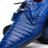 Marco Di Milano Lacio Electric Blue Caiman Crocodile Derby