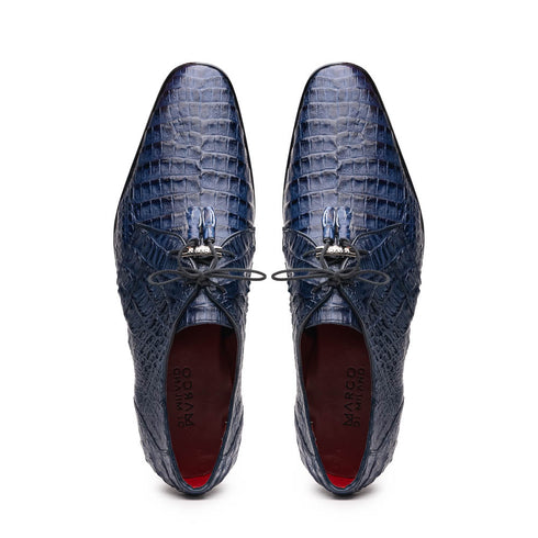 Marco Di Milano Lacio Navy Caiman Crocodile Derby