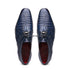 Marco Di Milano Lacio Navy Caiman Crocodile Derby