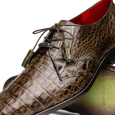 Marco Di Milano Lacio WoodGreen Caiman Crocodile Derby