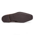 Zelli Lago Hand-Burnished Calfskin & Linen Penny Loafers in Cognac