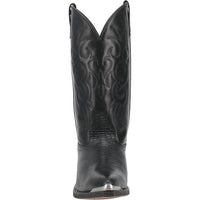 Laredo Men's Atlanta Lizard Print Leather J-Toe Boots - Peanut